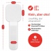 Klett-Kabelhalter, Weiß 50er-Pack
