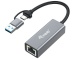 USB-Adapter C/A an 1x LAN bis 2.5 Gigabit equip