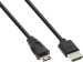 Monitor-Kabel HDMI-C (Mini) an HDMI-A 1m