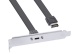 Slotblech USB-C an USB 3.2 Frontpanel Key-A intern