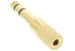 Audio-Adapter 1x KS 6.3mm an 1x KB 3.5mm vergoldet