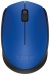 Maus Logitech Mouse M171 kabellos USB Blau/Schwarz