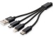 USB-Adapter A an Lightning, USB-Micro, USB-C, Digitus
