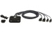 Tastatur-Maus-Monitor Umschalter für 2 PCs, USB+HDMI ATEN