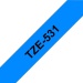 Schriftband Brother TZe-231 schwarz auf weiß 12m x 8m