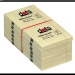 Haftnotiz-Zettel 75x75mm gelb divers