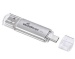 USB-Stick (USB 3.1 Gen 1) 64 GB USB-A und C MediaRange Alu