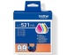 Tinte Brother LC-521Val 4er Value Pack