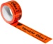 Klebeband 50mm*66m Leuchtrot VORSICHT GLAS SupraPro