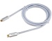USB-Kabel 3.2 C-Stecker an C-Stecker 3m Weiß 100W