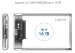 Gehäuse 6,4 cm extern USB 3.0 SATA Logilink transparent