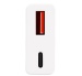 Ladegerät USB 1xC (PD), 1xA (QC) Ladeadapter 30W Weiß