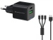 Ladegerät USB 1xC, 1xA Ladeadapter 33W PD, PPS, QC 3.0