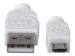 USB-Kabel 2.0 A-Stecker an Micro-B-Stecker ca. 1.8m Weiß