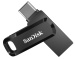 USB-Stick (USB 3.2 Gen 1) 128 GB USB-A und C SanDisk Schwarz