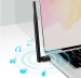 Bluetooth USB-Dongel BT 5.3 mit Antenne mit 150m