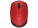 Maus Logitech Mouse M171 kabellos USB Rot/Schwarz