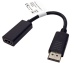 Adapter Displayport-Stecker an HDMI-Buchse Value Schwarz