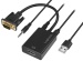 Monitor-Adapter VGA Stecker inkl. Audio an HDMI-Buchse