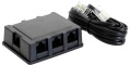 ISDN-Adapter 6* Buchse inkl. 3m Anschlußkabel
