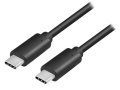 USB-Kabel 3.1 Gen 2 C-Stecker an C-Stecker 1m Black Logilink