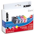Tinte Canon PGI-525 + 3x CLI526 color kompatibel KMP C81V