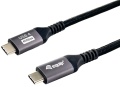 USB-Kabel 4.0 Gen 3 C-Stecker an C-Stecker 1.2m Schwarz