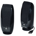 Lautsprecher Logitech S-150 schwarz USB ohne Audio-Klinke!