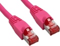TP-Kabel  0.5m pink Kategorie 6 S-FTP/PiMf-Schirmung