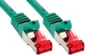 TP-Kabel  1.5m grün Kategorie 6 S-FTP/PiMf-Schirmung