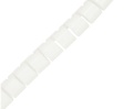 Spiralband 10m, Weiß, 15mm