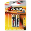 Batterie AA/R6/Mignon Ansmann Alkalie 2er Pack X-Power (**