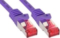 TP-Kabel  1m lila Kategorie 6 S-FTP/PiMf-Schirmung