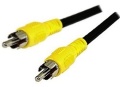 Composit-Kabel 10m 2*Cinch-Stecker gelb
