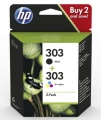 Tinte HP 3YM92AE No. 303 Pack schwarz + color