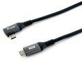 USB-Kabel 2.0 C-Stecker 90° gewinkelt an C-Stecker ca. 1m PD