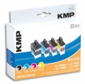 Tinte Brother LC900 Vorteilspack kompatibel KMP B5V