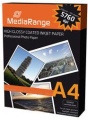 Tintenpapier Mediarange A4 glossy 220 g/m² Fotopapier